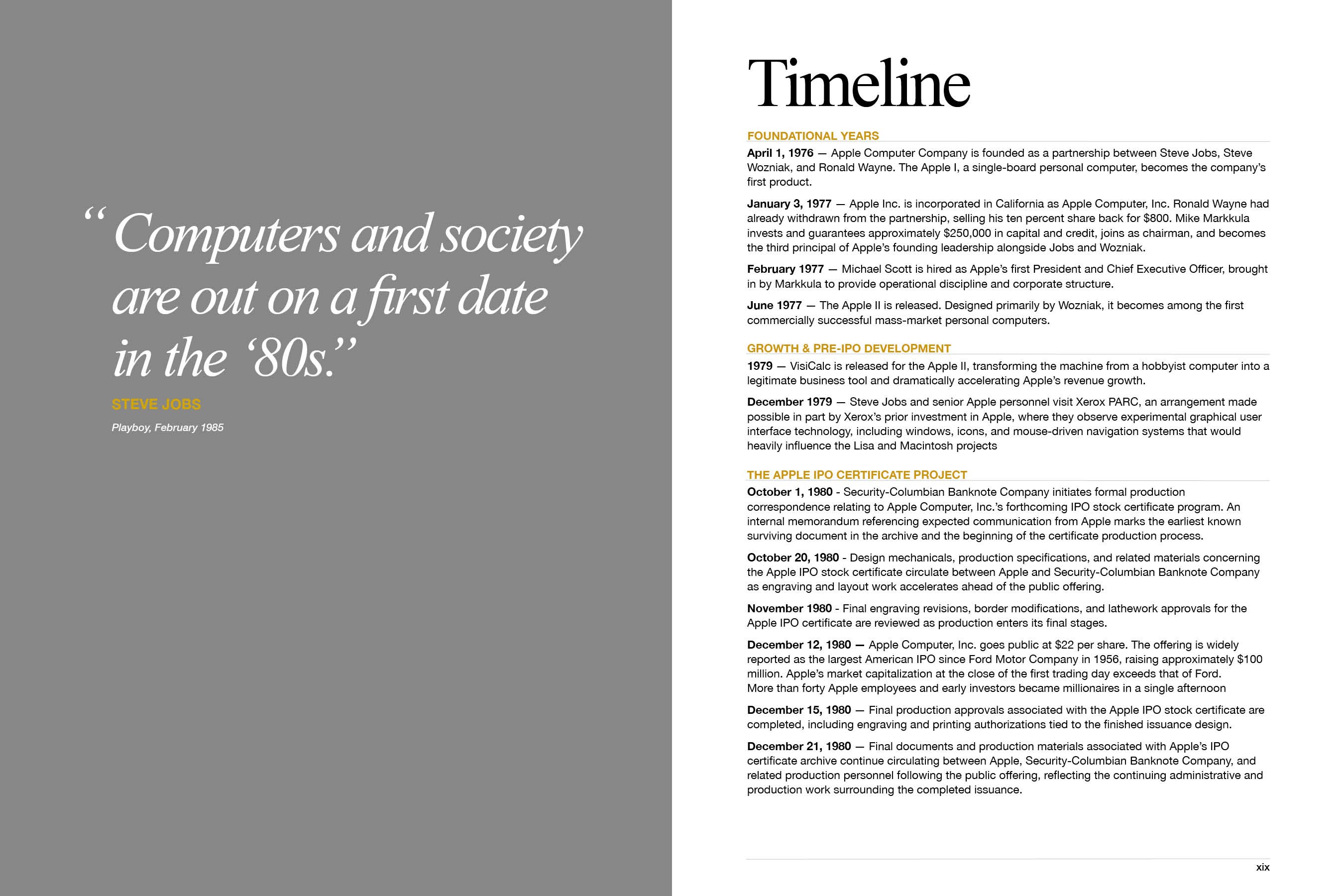 Timeline