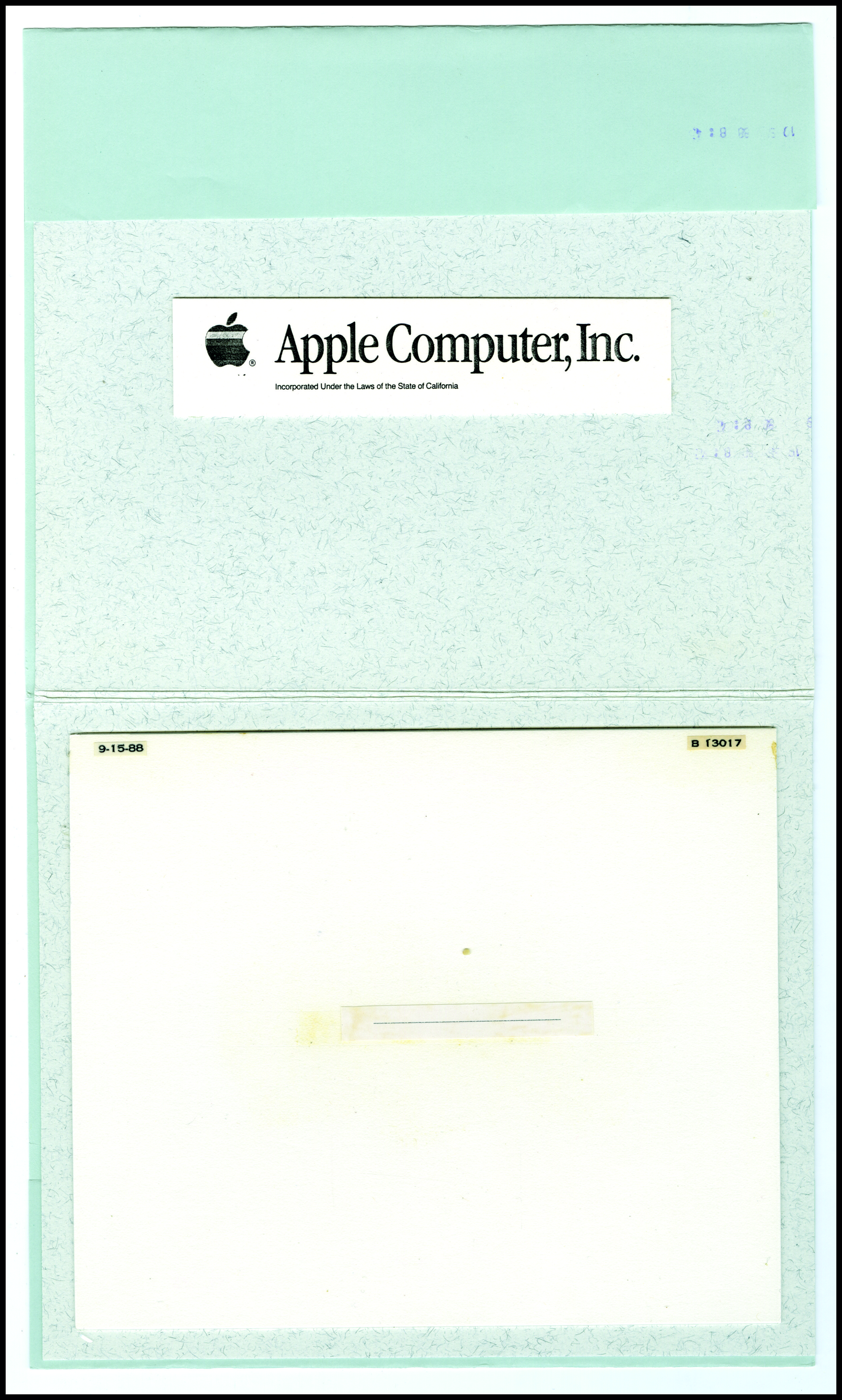 Figure 81 — Stock paper sample