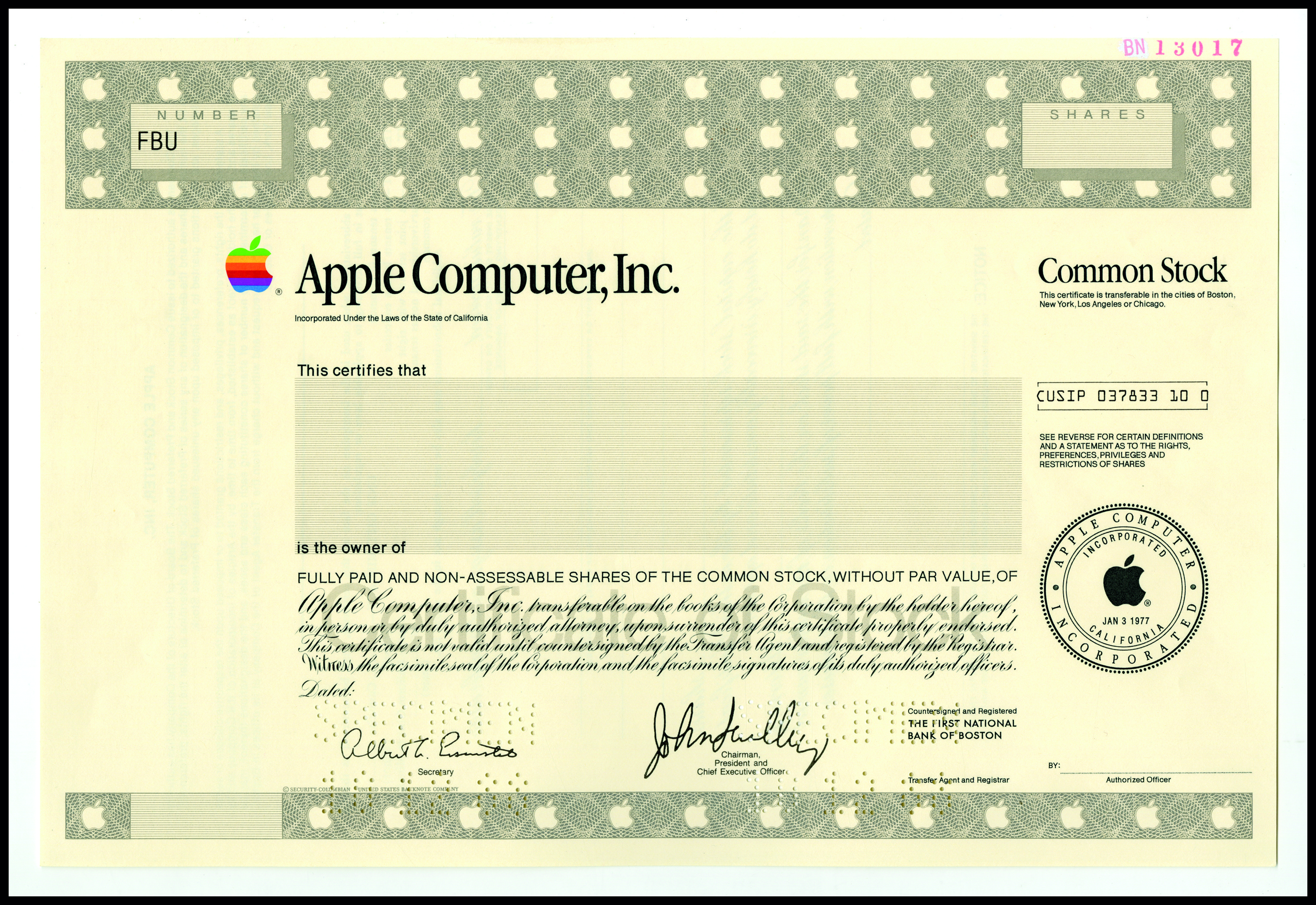 Figure 97 — Final issued certificate